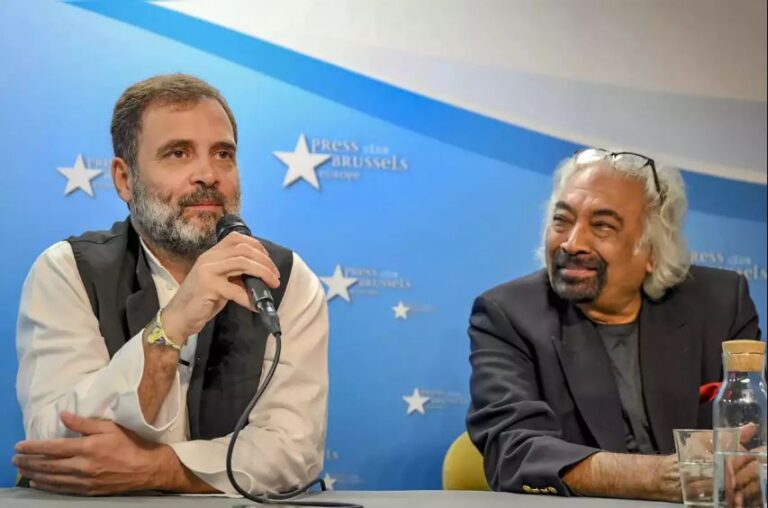 सैम पित्रोदा का बड़ा बयान,  राहुल गांधी की तुलना पिता राजीव गांधी से