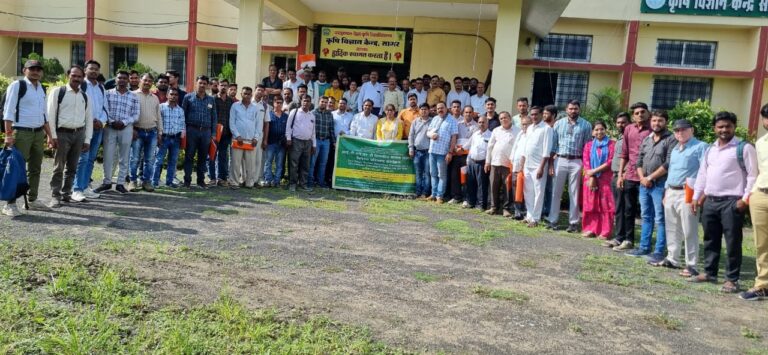 फसलों में कीट-रोग नियंत्रण के लिए,,सागर में दो दिवसीय आई.पी.एम. ओरिएंटेशन प्रशिक्षण कार्यक्रम संपन्न