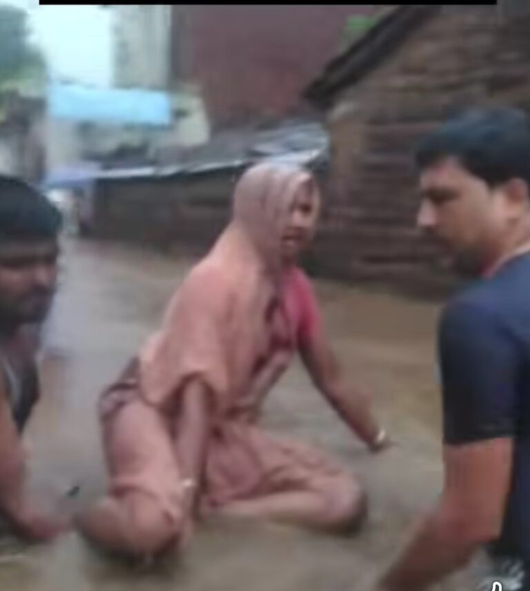 बाढ़ का कहर,दमोह जिले में ब्यारमा में बाढ़,सर्रा गांव पानी से लबालब