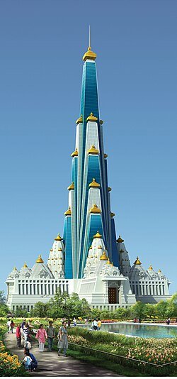 Vrindavan_Chandrodaya_Mandir_(VCM)_Temple