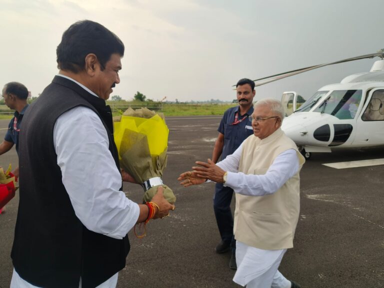 #मप्र राज्यपाल मंगूभाई पटेल पहुंचे सागर,मंत्री राजपूत ने किया स्वागत