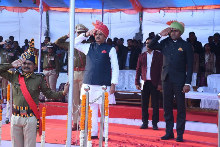 MP सागर में हर्षाेल्लास, देशभक्ति एवं गरिमामय ढंग से मनाया गया 77वां गणतंत्र दिवस